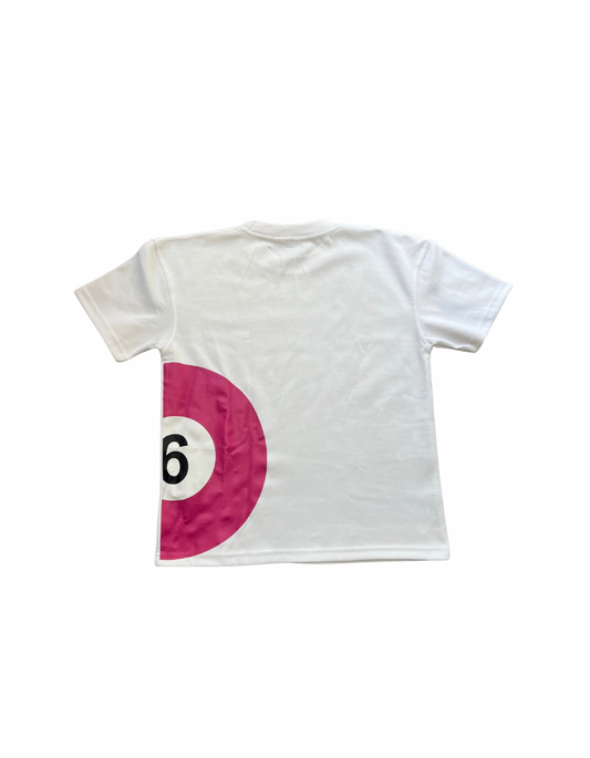 Pink 6 Ball - Tee
